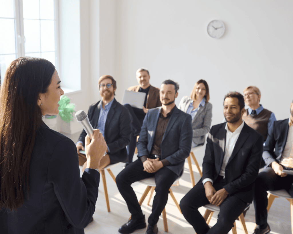 An empowerment speaker should speak to hope, be an activist for innovation, and advocate as a lawyer for change through the message you provide.